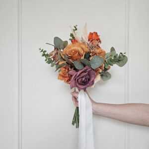 Autumn bridesmaids bouquet