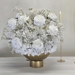 Gypsophila Grace centerpiece sample