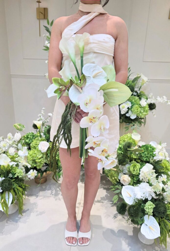 eden collection of silk flowers for hire